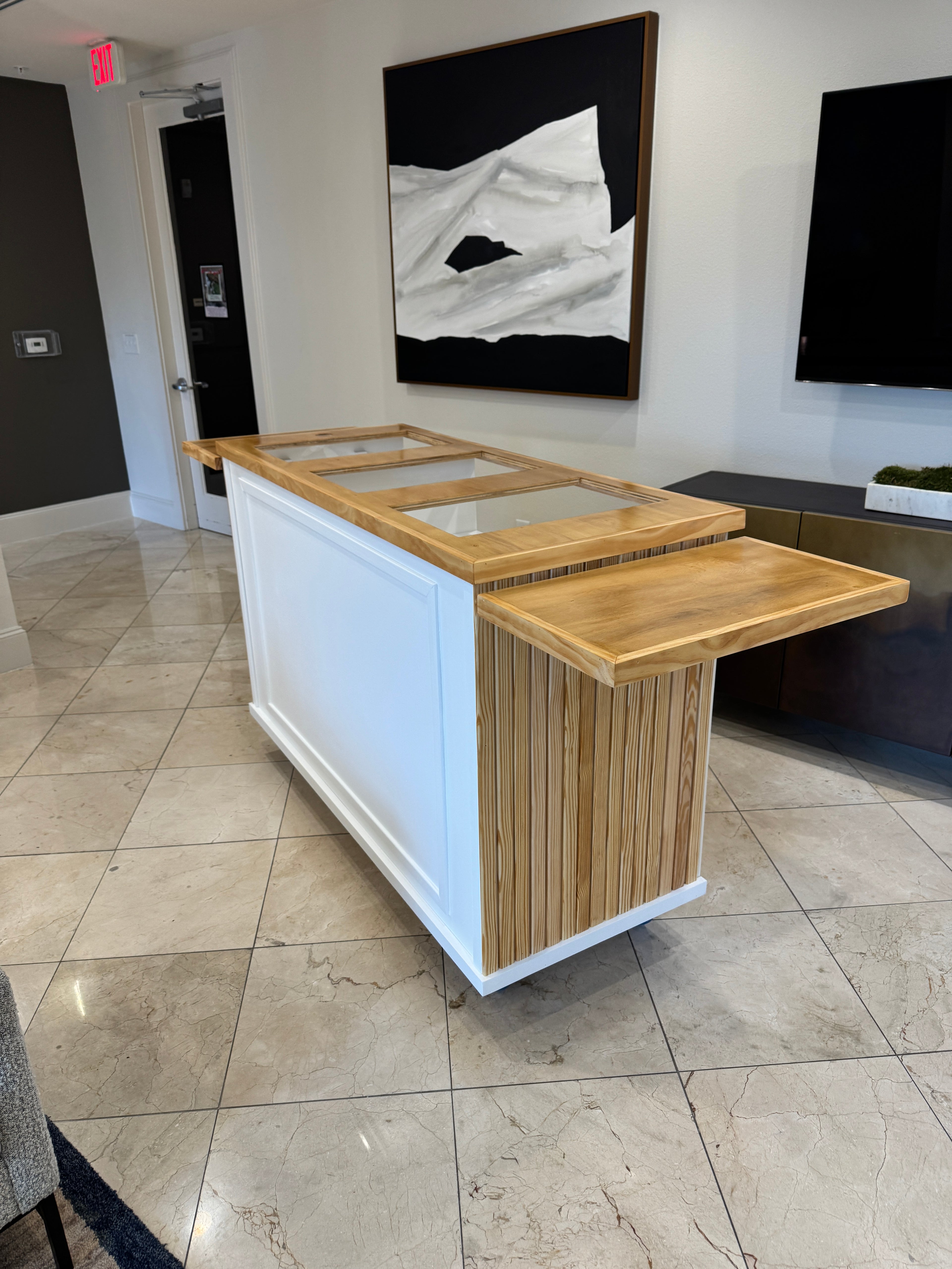 Custom Charcuterie Cart