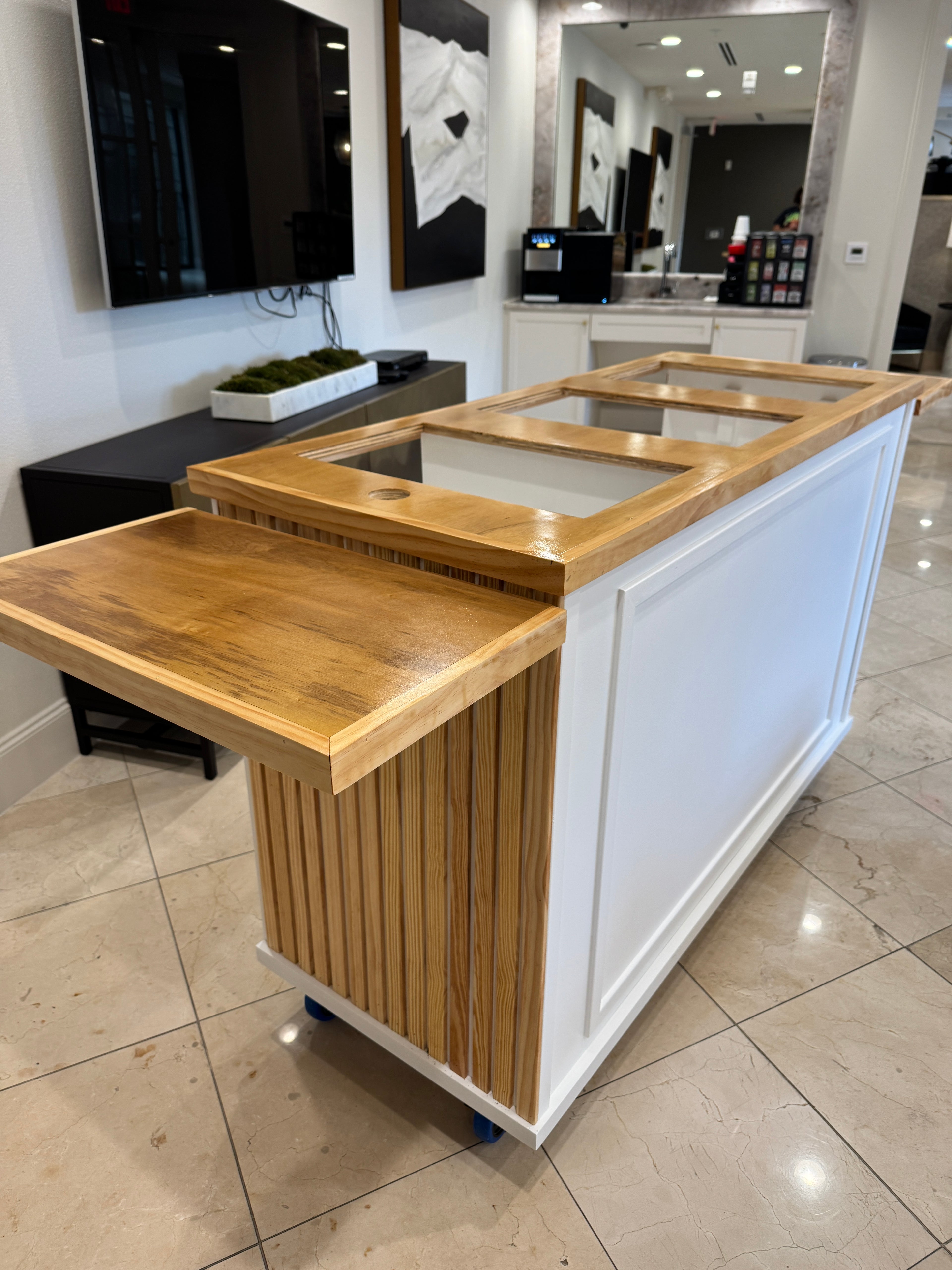 Custom Charcuterie Cart