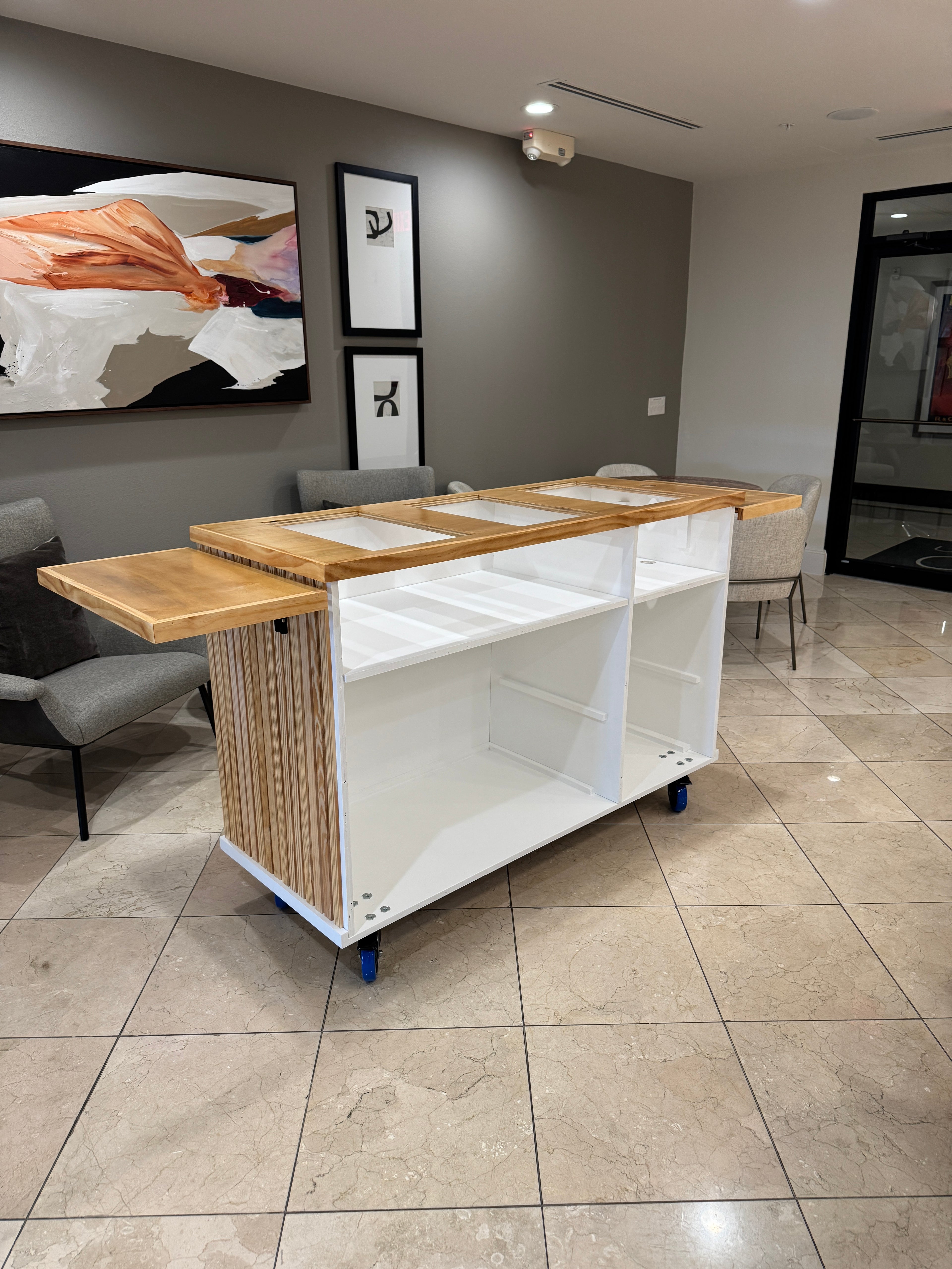 Custom Charcuterie Cart