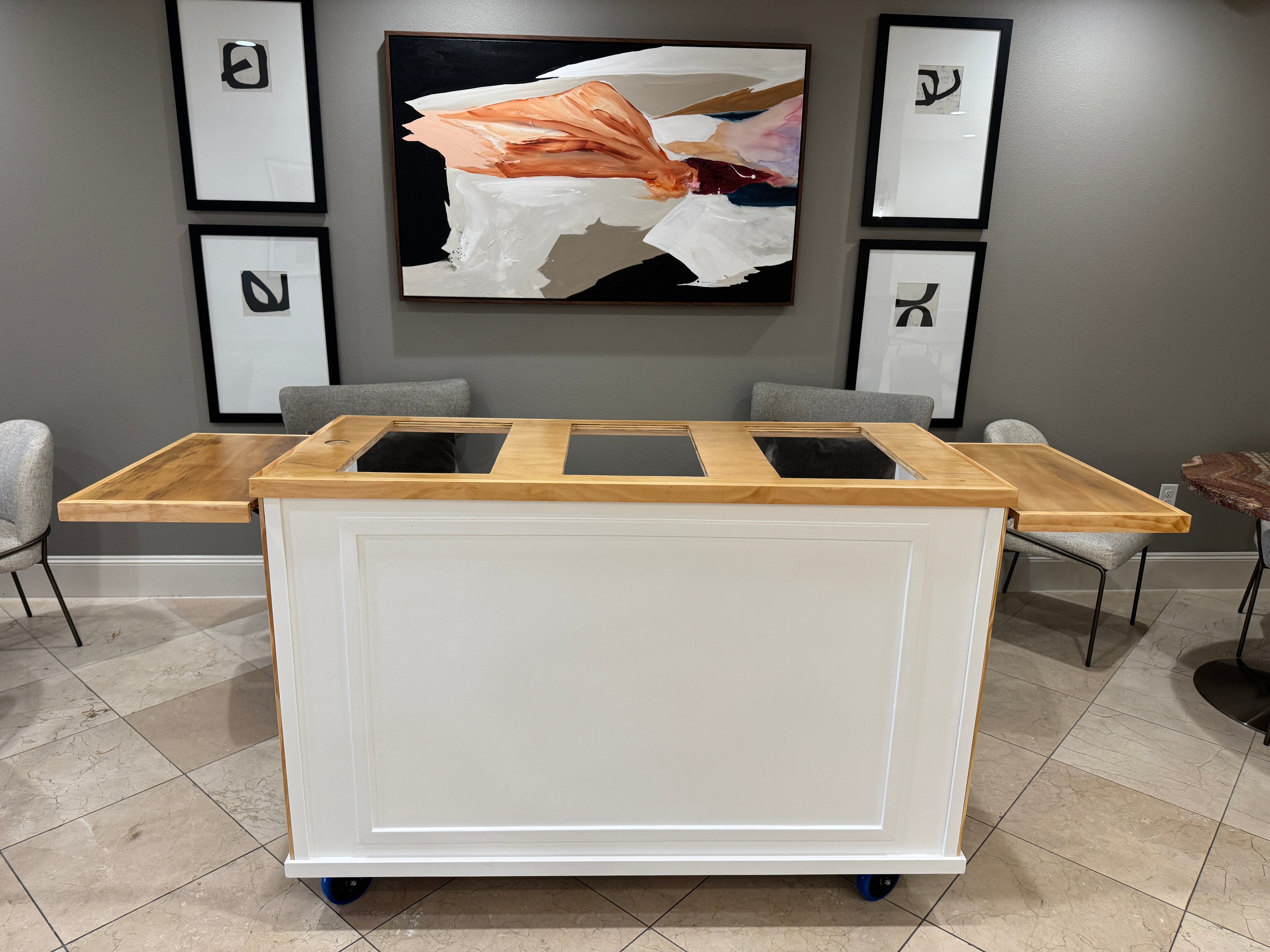 Custom Charcuterie Cart