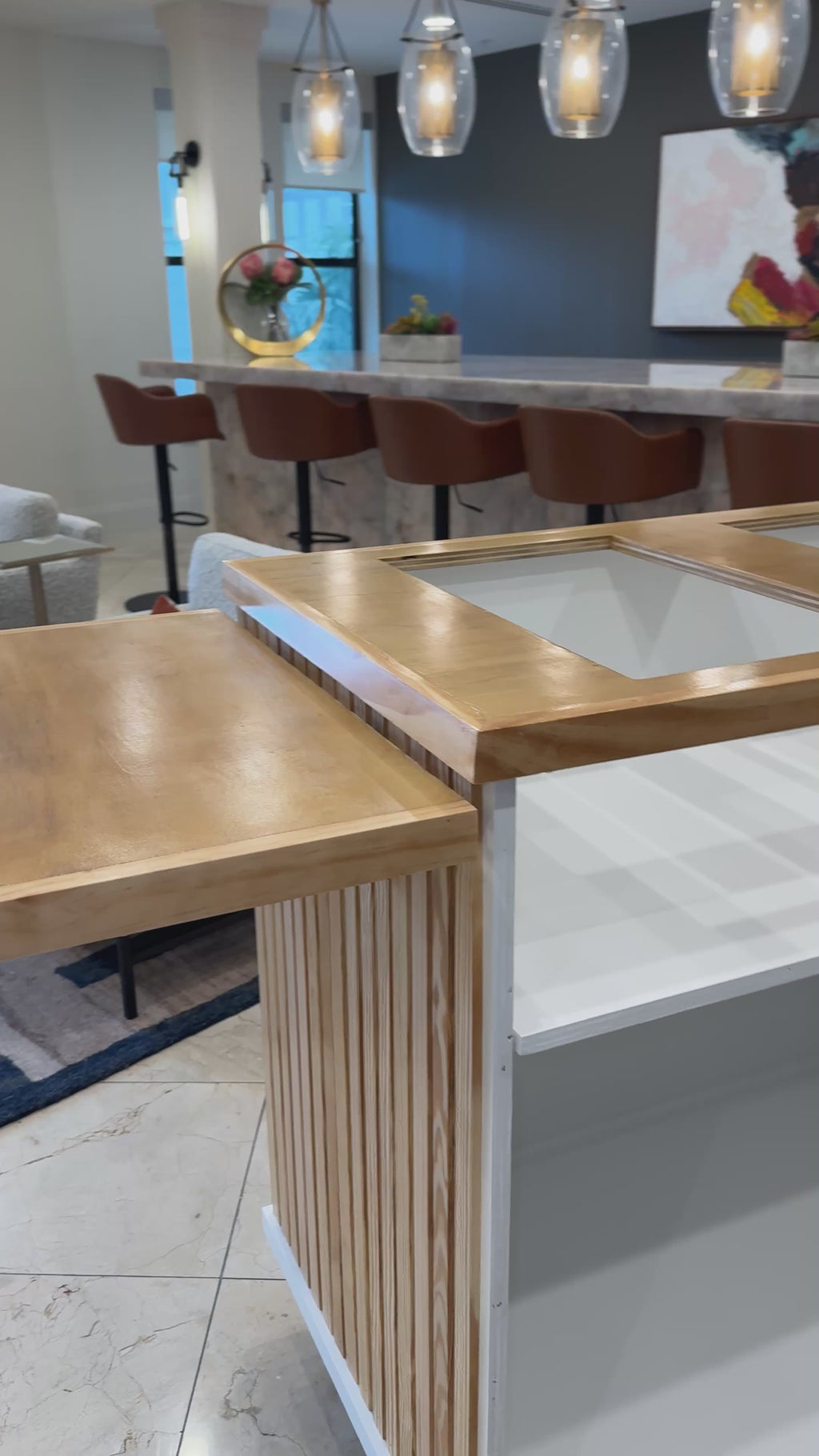 Custom Charcuterie Cart